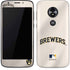 MLB Milwaukee Brewers Home Jersey Moto E5 Play Skin