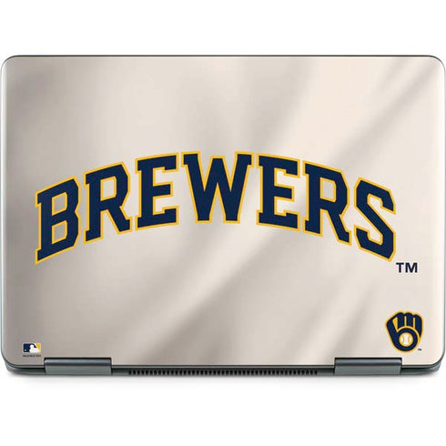 MLB Milwaukee Brewers Home Jersey Notebook 9 Pro 13in (2017) Skin