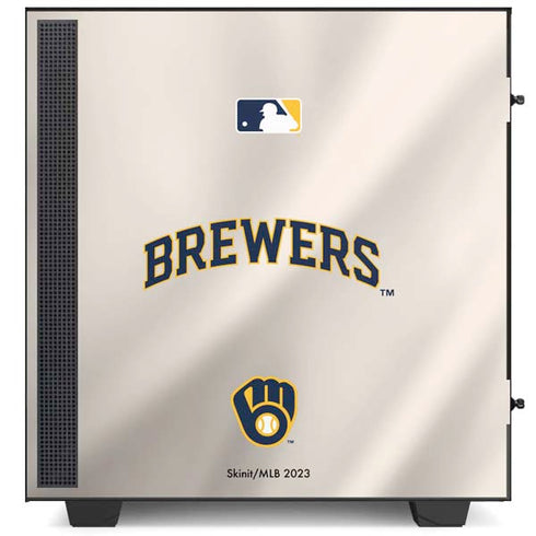 MLB Milwaukee Brewers Home Jersey NZXT H510 Compact ATX Mid-Tower Case Skin