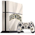 MLB Milwaukee Brewers Home Jersey PS4 Console and Controller Bundle Skin