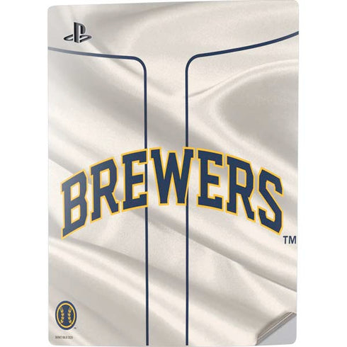 MLB Milwaukee Brewers Home Jersey PS5 Digital Edition Console Skin