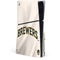 MLB Milwaukee Brewers Home Jersey PS5 Slim Disk Console Skin