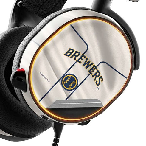 MLB Milwaukee Brewers Home Jersey SteelSeries Arctis 5 Skin