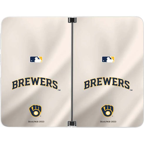 MLB Milwaukee Brewers Home Jersey Surface Duo Skin