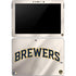 MLB Milwaukee Brewers Home Jersey Surface Go Skin