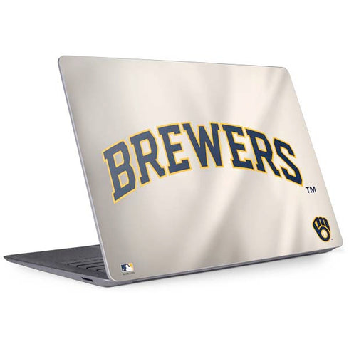 MLB Milwaukee Brewers Home Jersey Surface Laptop 3 13.5in Skin