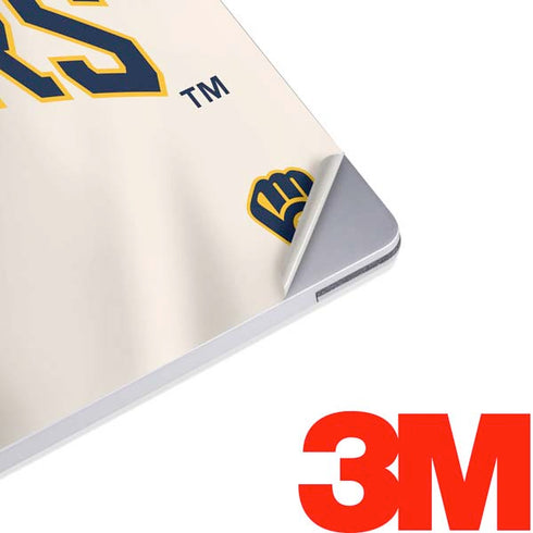 MLB Milwaukee Brewers Home Jersey Surface Laptop 3 13.5in Skin