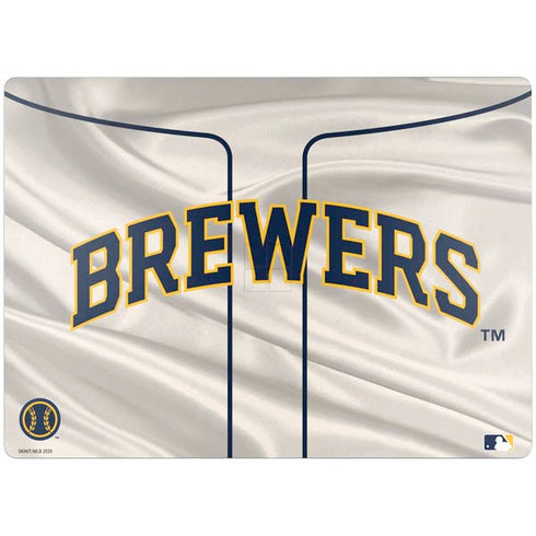 MLB Milwaukee Brewers Home Jersey Surface Laptop 4 15in Skin