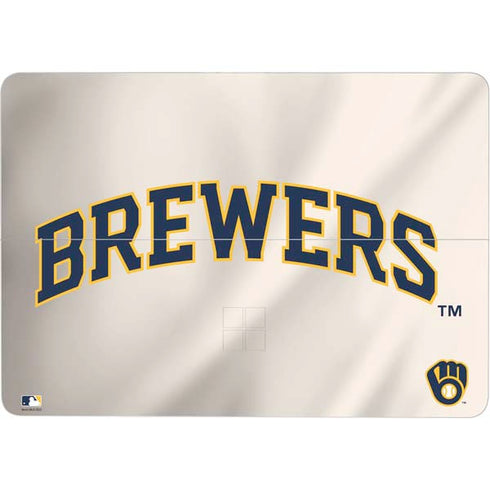 MLB Milwaukee Brewers Home Jersey Surface Laptop Studio Skin