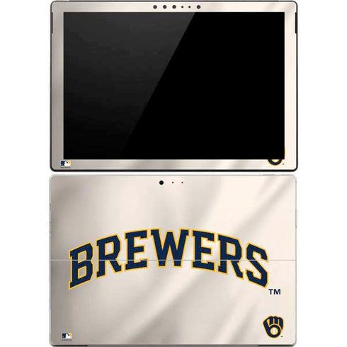 MLB Milwaukee Brewers Home Jersey Surface Pro 4 Skin