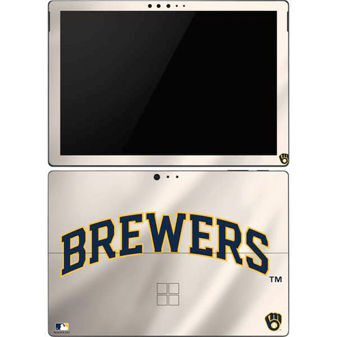 MLB Milwaukee Brewers Home Jersey Surface Pro 6 Skin