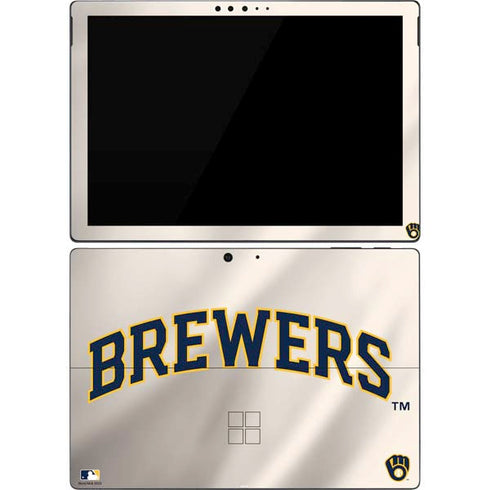 MLB Milwaukee Brewers Home Jersey Surface Pro 7 Skin