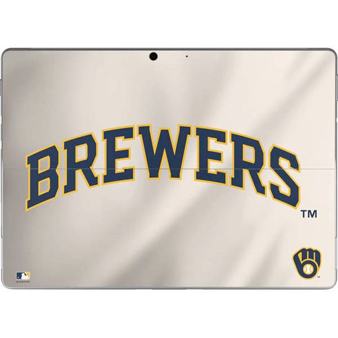 MLB Milwaukee Brewers Home Jersey Surface Pro 8 Skin
