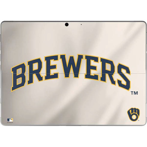 MLB Milwaukee Brewers Home Jersey Surface Pro 9 Skin