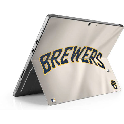 MLB Milwaukee Brewers Home Jersey Surface Pro 9 Skin