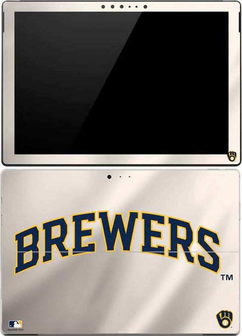 MLB Milwaukee Brewers Home Jersey Surface Pro (2017) Skin