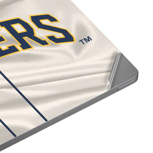 MLB Milwaukee Brewers Home Jersey Universal Laptop 12in (9.8 x 6.8in) Skin