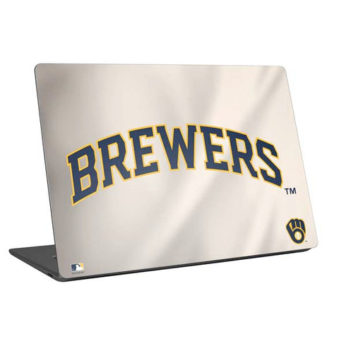 MLB Milwaukee Brewers Home Jersey Universal Laptop 13in (10.6 x 7.6in) Skin