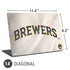 MLB Milwaukee Brewers Home Jersey Universal Laptop 14in (11.4 x 8.2in) Skin