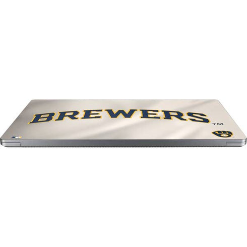MLB Milwaukee Brewers Home Jersey Universal Laptop 14in (11.4 x 8.2in) Skin