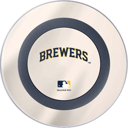 MLB Milwaukee Brewers Home Jersey Wireless Charger Skin