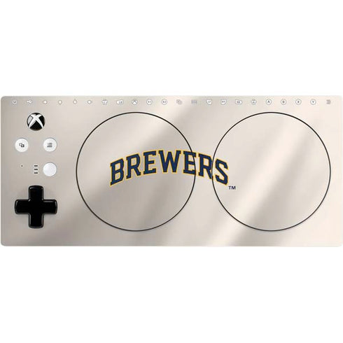 MLB Milwaukee Brewers Home Jersey Xbox Adaptive Controller Skin