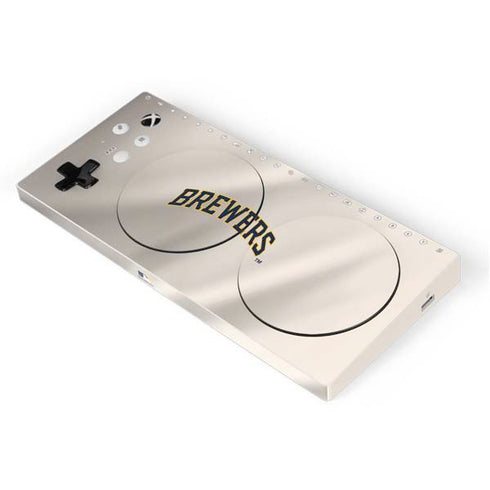 MLB Milwaukee Brewers Home Jersey Xbox Adaptive Controller Skin