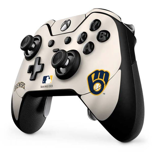 MLB Milwaukee Brewers Home Jersey Xbox One Elite Controller Skin