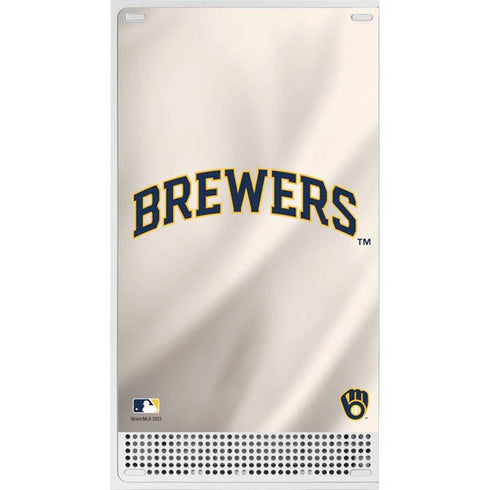 MLB Milwaukee Brewers Home Jersey Xbox Series S Bundle Skin