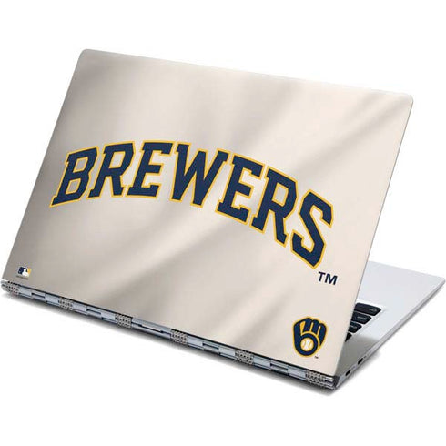 MLB Milwaukee Brewers Home Jersey Yoga 910 2-in-1 14in Touch-Screen Skin