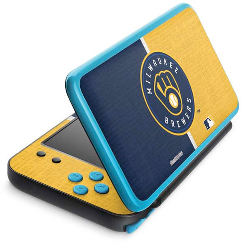 MLB Milwaukee Brewers Split Nintendo 2DS XL (2017) Skin