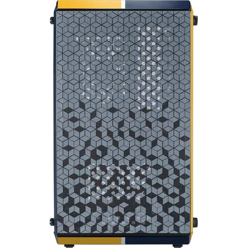 MLB Milwaukee Brewers Split Cooler Master MasterBox Q300L Mini Tower Skin