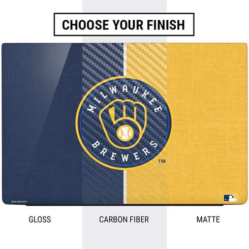MLB Milwaukee Brewers Split Dell Vostro Skin