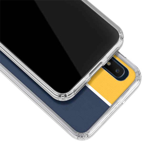 MLB Milwaukee Brewers Split Galaxy A10e Clear Case