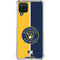 MLB Milwaukee Brewers Split Galaxy A12 Clear Case