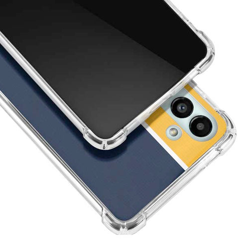 MLB Milwaukee Brewers Split Galaxy A13 5G Clear Case