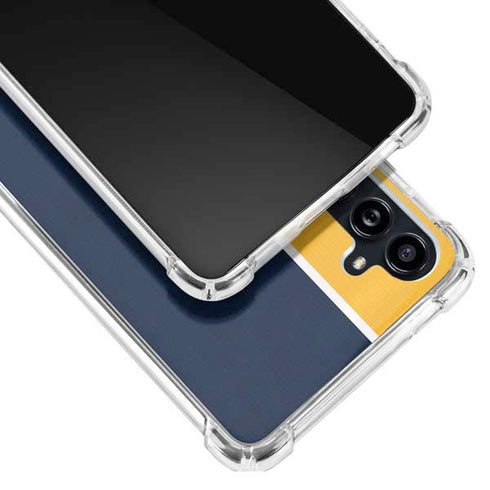MLB Milwaukee Brewers Split Galaxy A54 5G Clear Case