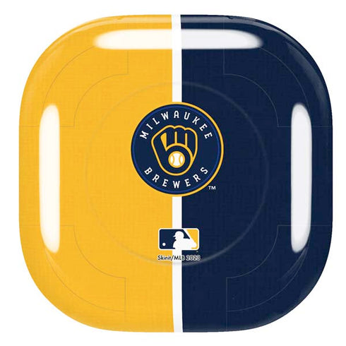 MLB Milwaukee Brewers Split Galaxy Buds Pro Skin