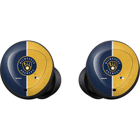 MLB Milwaukee Brewers Split Galaxy Buds Skin