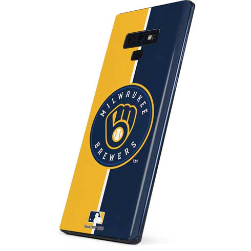 MLB Milwaukee Brewers Split Galaxy Note 9 Skin