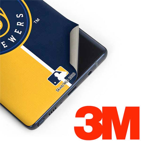 MLB Milwaukee Brewers Split Galaxy Note 9 Skin