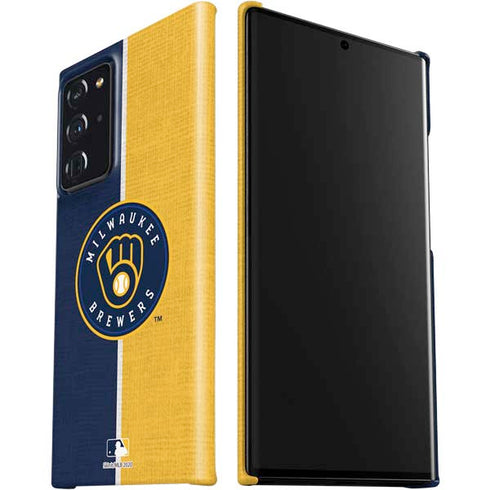MLB Milwaukee Brewers Split Galaxy Note20 Ultra 5G Lite Case
