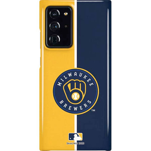 MLB Milwaukee Brewers Split Galaxy Note20 Ultra 5G Lite Case