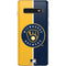 MLB Milwaukee Brewers Split Galaxy S10 Skin