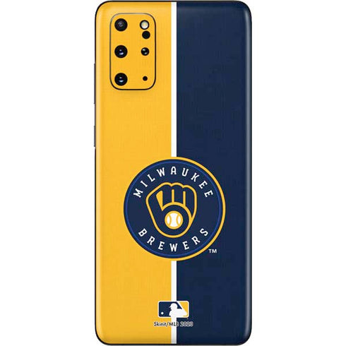 MLB Milwaukee Brewers Split Galaxy S20 Plus Skin
