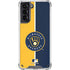 MLB Milwaukee Brewers Split Galaxy S21 5G Clear Case