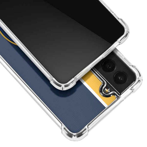 MLB Milwaukee Brewers Split Galaxy S22 Plus Clear Case