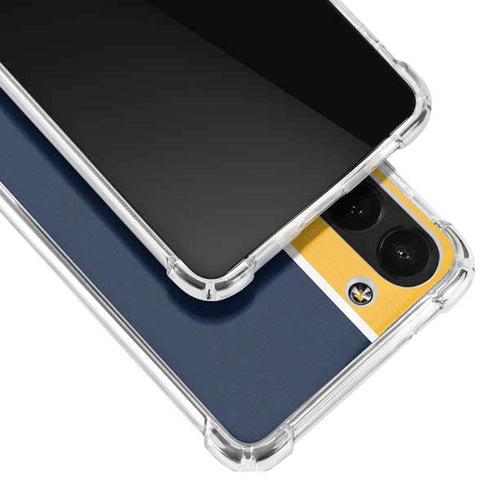 MLB Milwaukee Brewers Split Galaxy S23 Clear Case