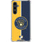 MLB Milwaukee Brewers Split Galaxy S23 FE Clear Case
