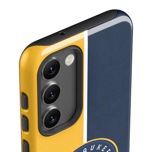 MLB Milwaukee Brewers Split Galaxy S23 Plus Pro Case